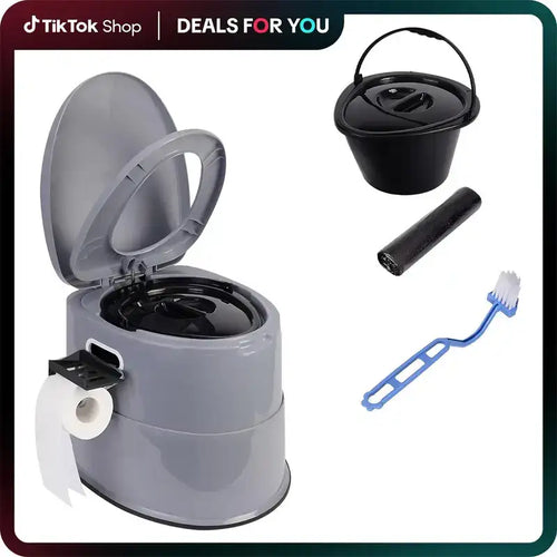 NORDVAND S1 Faltbare Notfall-Toilette mit Deckel