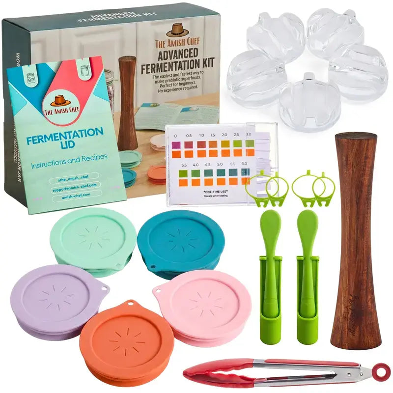 NORDVAND V1 Fermentier-Set mit Gaerdeckeln und Gewichten
