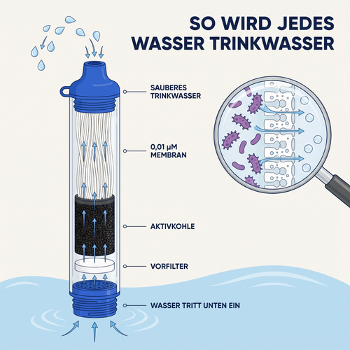 So wird jedes Wasser Trinkwasser: Querschnitt durch den NORDVAND X1